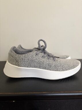 Allbirds Women’s Wool Runner 2 Medium Gray (Blizzard Sole) Sz8